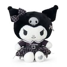 SANRIO ORIGINAL KUROMI MONTONE PLUSH BLACK & WHITE