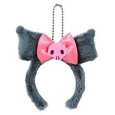 SANRIO ORIGINAL KUROMI MINI HEADBAND CHARM MASCOT HOLDER