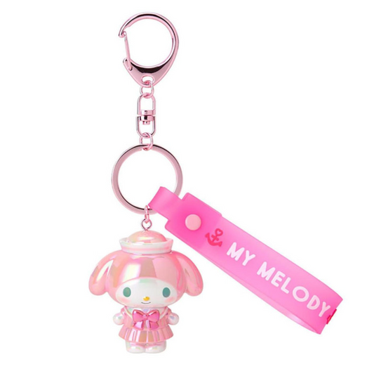 SANRIO ORIGINAL MY MELODY MASCOT KEYHOLDER SAILOR COLLAR