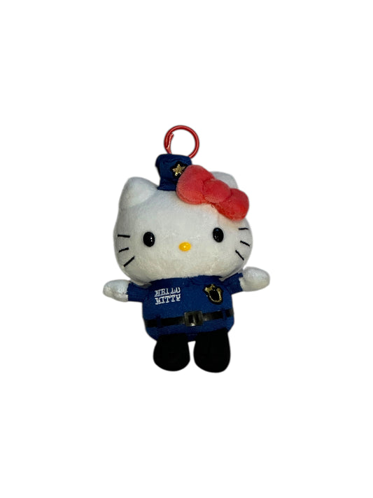 SANRIO HELLO KITTY MASCOT CLIP ON POLICEMAN OCCUPATIONS