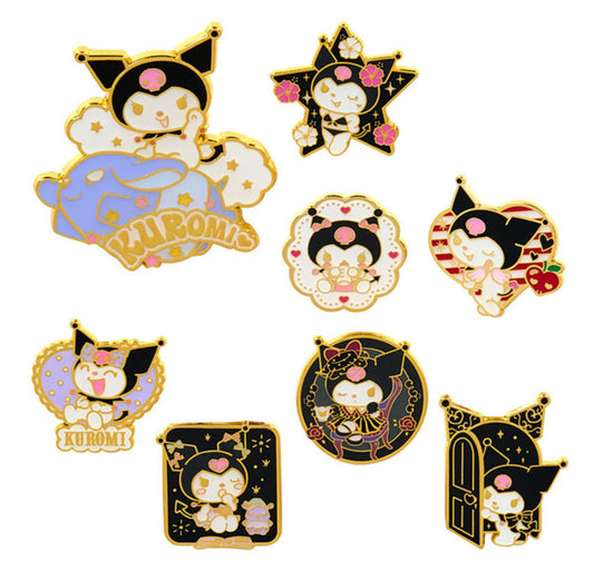 SANRIO KUROMI SECRET PINS SPECIAL KEY