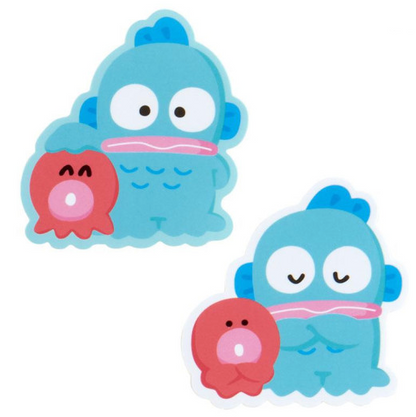 SANRIO JAPAN ORIGINAL HANGYODON THE USUAL TWO STICKERS SET – I SANRIO JAPAN ORIGINAL HANGYODON THE USUAL TWO STICKERS SET – I