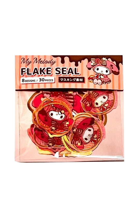 SANRIO ORIGINAL MY MELODY FLAKE SEAL MM