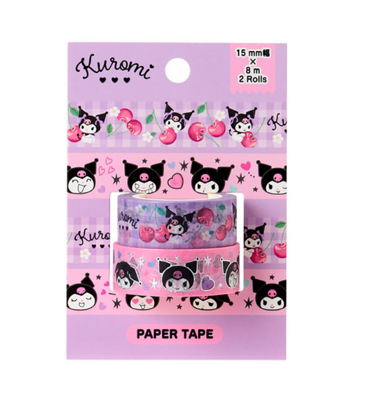 SANRIO ORIGINAL KUROMI PAPER TAPE SET