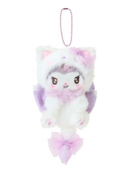 SANRIO ORIGINAL KUROMI MASCOT HOLDER MILKY KITTEN