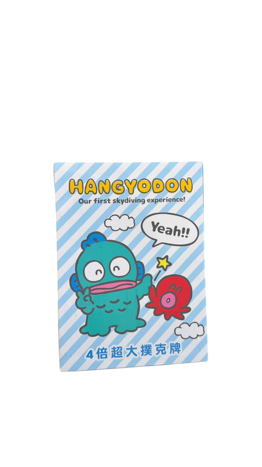 SANRIO HANGYODON 4X OVERSIZED PLAYING CARDS