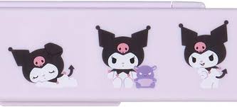 SANRIO JAPAN ORIGINAL KUROMI CHOPSTICK AND SPOON SET WITH CASE