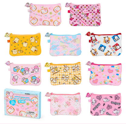 SANRIO ORIGINAL CHARACTERS FLAT POUCH BLIND BOX (EVERYONE'S QUILT)