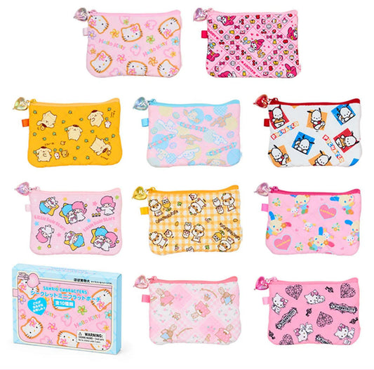 SANRIO ORIGINAL CHARACTERS FLAT POUCH BLIND BOX (EVERYONE'S QUILT)