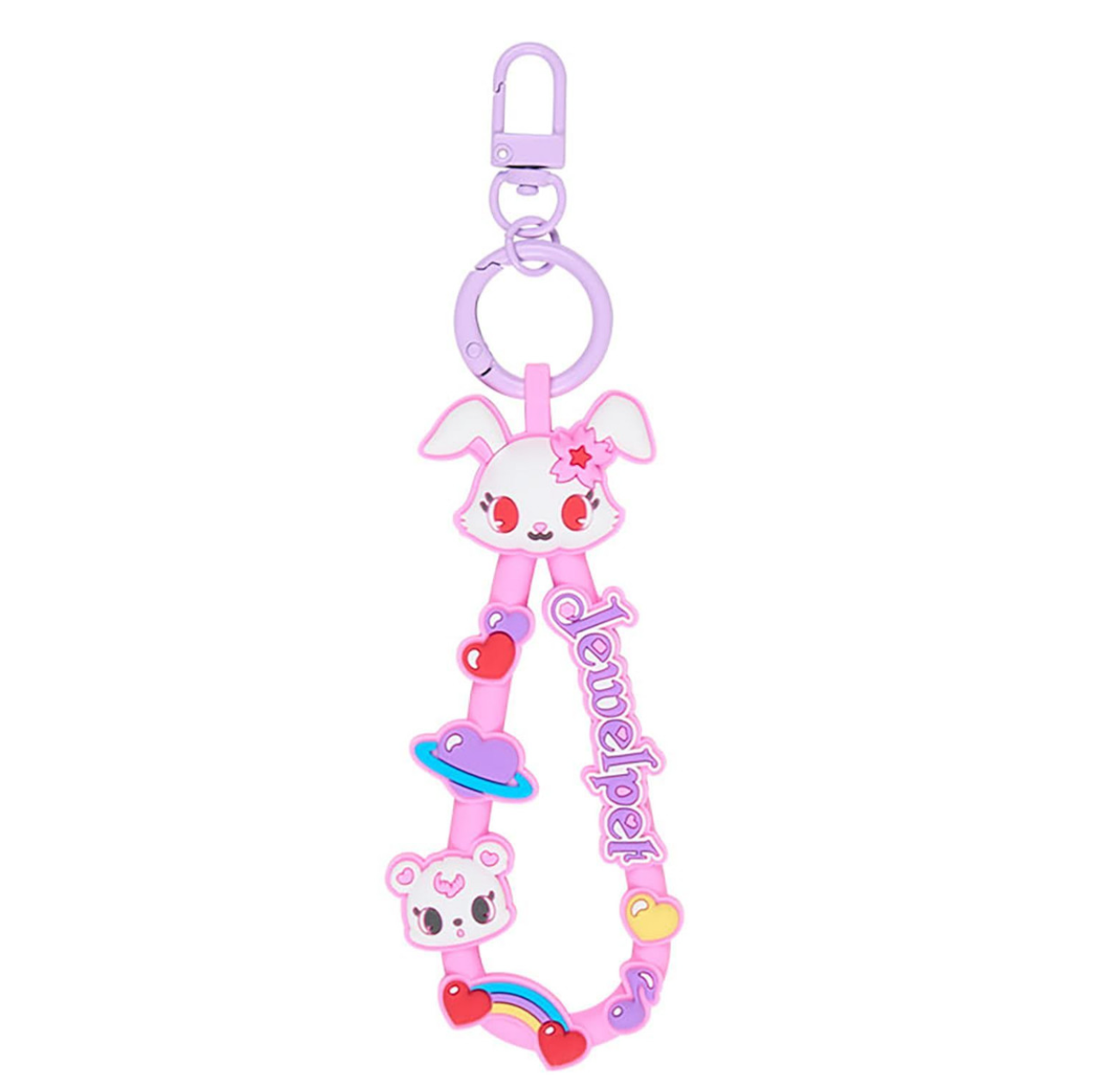 SANRIO ORIGINAL JEWELPET RUBBER CORE KEYCHAIN