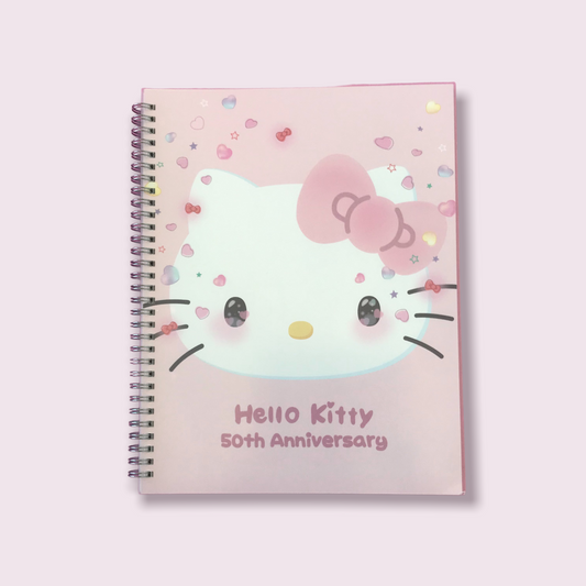 SANRIO HELLO KITTY 50TH ANNIVERSARY NOTEBOOK