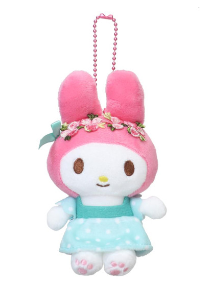 SANRIO ORIGINAL MY MELODY 50TH ANNIVERSARY MASCOT HOLDER- ONE PIECE MINT