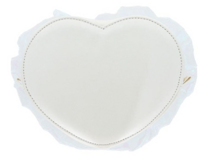 SANRIO ORIGINAL HELLO KITTY Y2K BALLET CORE HEART-SHAPED CLEAR POUCH