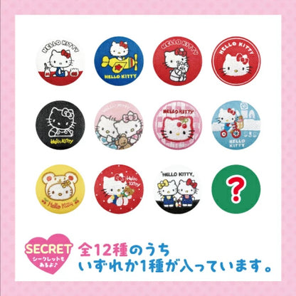 SANRIO JAPAN ORIGINAL HELLO KITTY 50TH ANNIVERSARY  EMBROIDERED BADGE BLIND