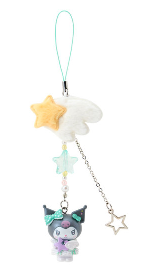 SANRIO ORIGINAL KUROMI SPARKLING WISH MASCOT STRAP