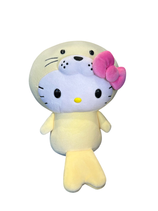 SANRIO HELLO KITTY 7 IN PLUSH SEAL SEA CREATURES
