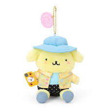 SANRIO JAPAN ORIGINAL POMPOMPURIN MASCOT CHARM / PLUSH FANTASY TRIP SERIES