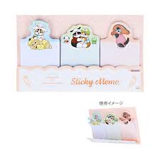 SANRIO JAPAN ORIGINAL CHARACTERS / MOFUSAND STICKY MEMO PAD ORANGE