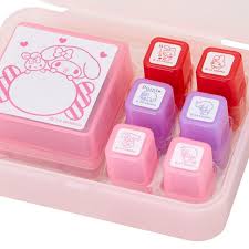 SANRIO ORIGINAL MY MELODY PENETRATION STAMP SET