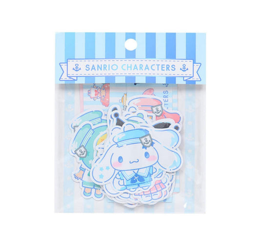 SANRIO CHARACTERS SAILOR COLLAR STICKER SET