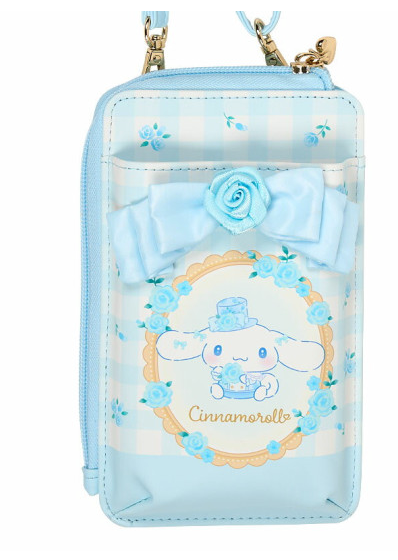 SANRIO ORIGINAL CINNAMOROLL CELL PHONE SHOULDER BAG DOLLY ROSE