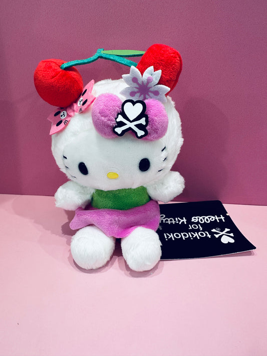 HELLO KITTY TOKIDOKI MASCOT PLUSH CHERRY MIDNIGHT METROPOLIS 2