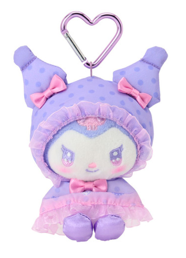SANRIO ORIGINAL KUROMI SWEET RAIN COLLECTION RAINCOAT MASCOT HOLDER