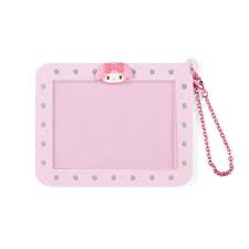 MY MELODY WORDS FRAME KEYCHAIN