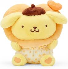 SANRIO JAPAN ORIGINAL POMPOMPURIN COLORFUL HEART PLUSH