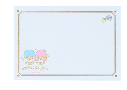 SANRIO ORIGINAL LITTLE TWIN STARS MESSAGE MINI PAD