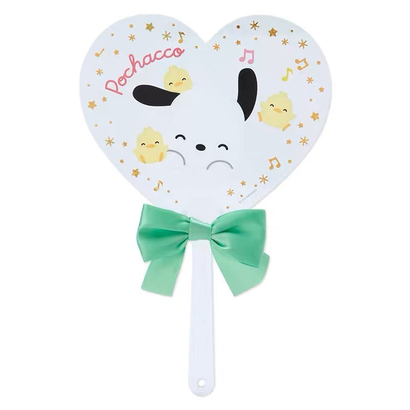 SANRIO ORIGINAL POCHACCO HANDHELD FAN SMILING