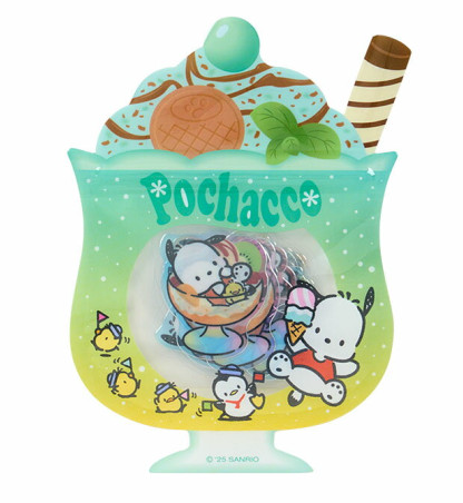 SANRIO ORIGINAL POCHACCO STICKER CREAM SODA
