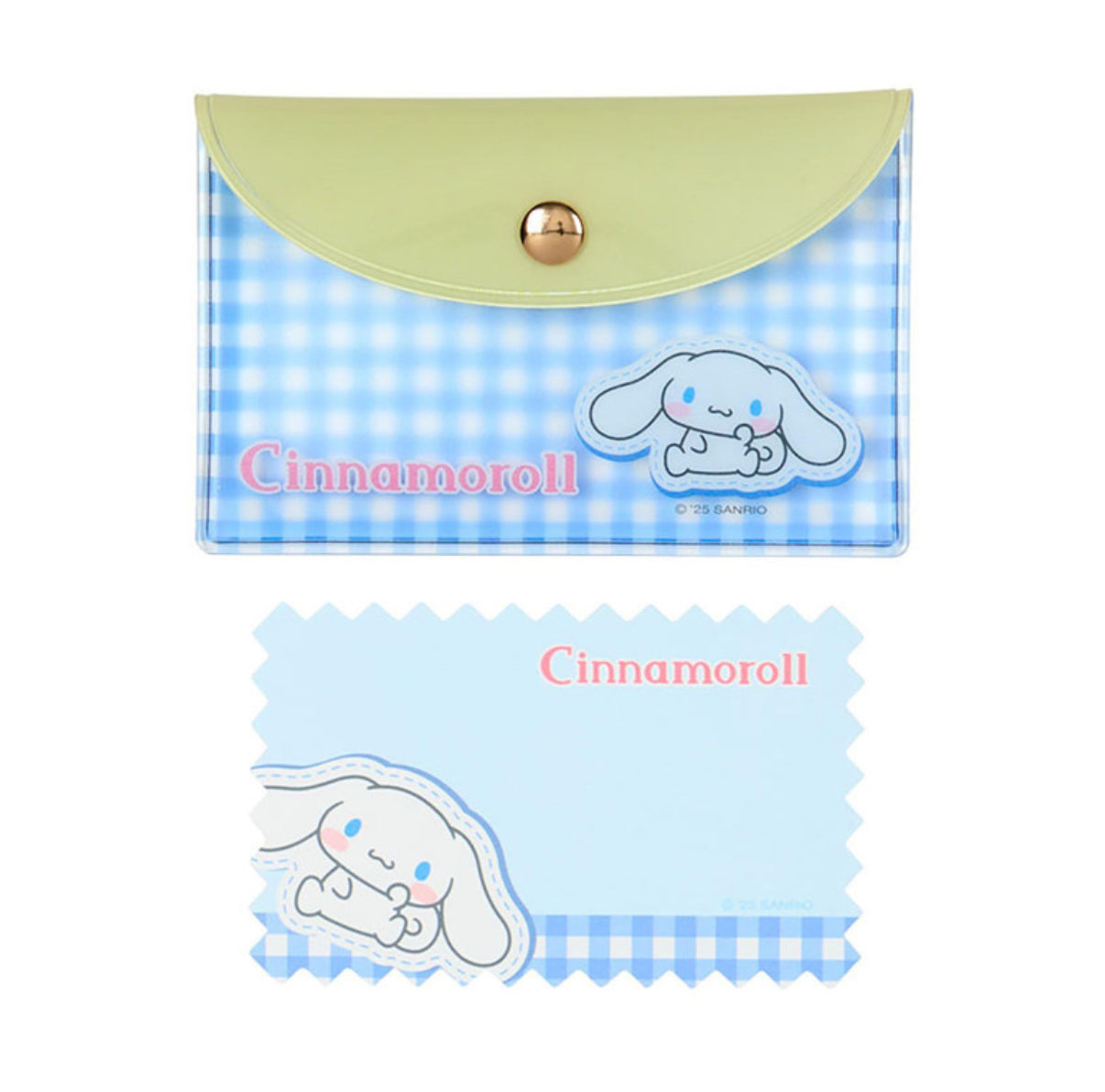 SANRIO CINNAMOROLL MEMO AND CARD CASE