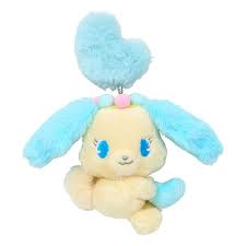 SANRIO ORIGINAL JEWELPET SAFFY FLUFFY HEART MASCOT CHARM / PLUSH