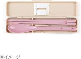 SANRIO JAPAN ORIGINAL MY MELODY CHOPSTICK AND SPOON SET WITH CASE