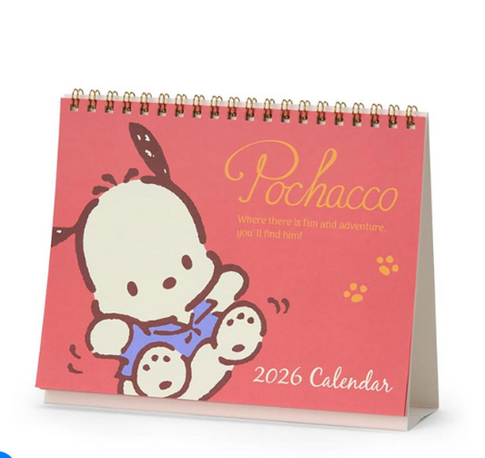 SANRIO ORIGINAL POCHACCO RING CALANDAR 2026