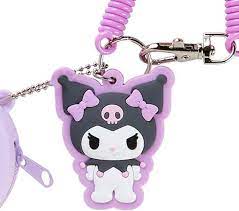 SANRIO JAPAN ORIGINAL KUROMI MINI CASE CHARM KEYCHAIN