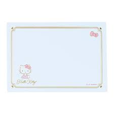 SANRIO ORIGINAL HELLO KITTY MESSAGE MINI PAD