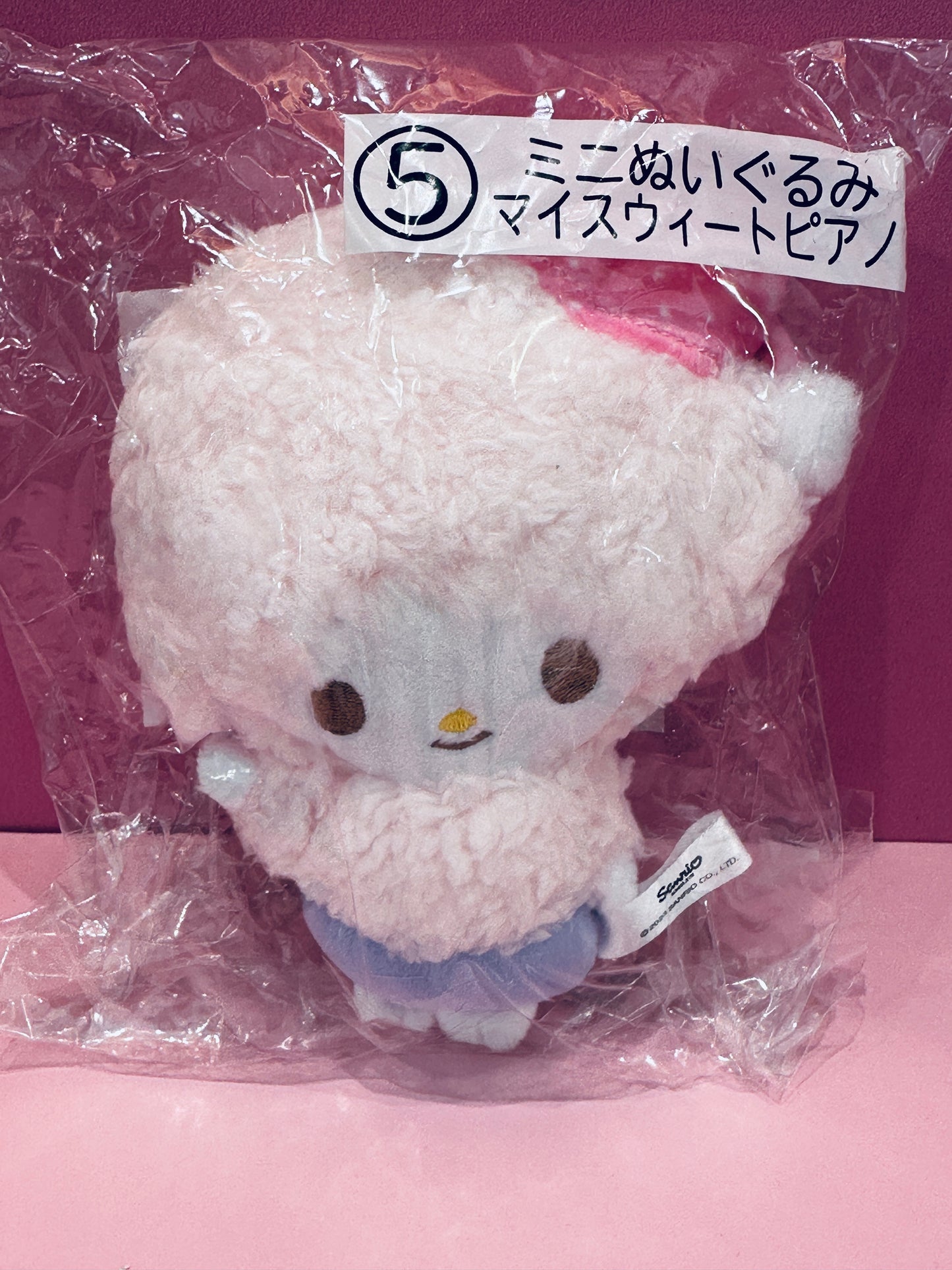 SANRIO MY MELODY /  MY SWEET PIANO 2023 KUJI FIGER MINI PLUSH  05