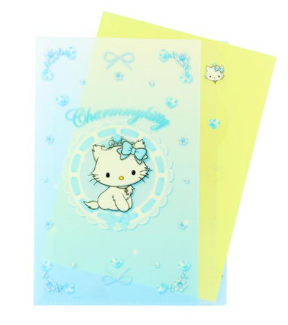 SANRIO ORIGINAL CHARMMY KITTY Y2K BALLET CORE 5 POCKETS A4 INDEX HOLDER