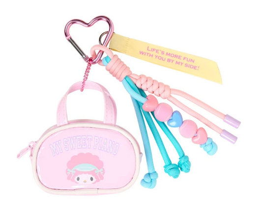 SANRIO ORIGINAL MY SWEET PIANO (GIRLS TENNIS CLUB) MINI POUCH CHARM