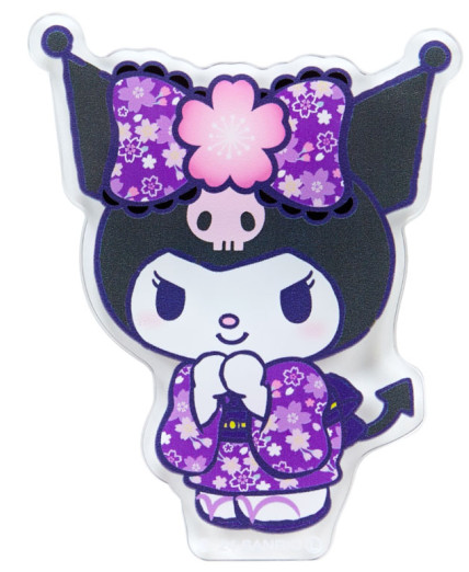 SANRIO JAPAN ORIGINAL KUROMI KIMONO MAGNET