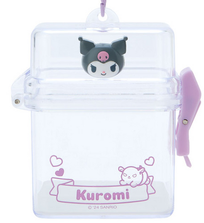 SANRIO JAPAN ORIGINAL KUROMI DOLL CONTAINER CHARM