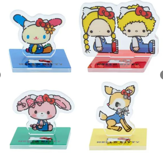 SANRIO JAPAN ORIGINAL CHARACTERS 50TH ANNIVERSARY FIGURES PLAQUE B BLIND BOX