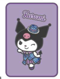 SANRIO KUROMI THROW GIRLS GROUP