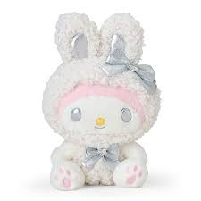 SANRIO ORIGINAL MY MELODY PLUSH FLUFFY SNOW RABBIT