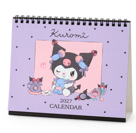 SANRIO ORIGINAL KUROMI 2027 RING CALENDAR