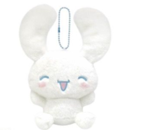 SANRIO CINNAMOROLL MASCOT W BALL CHAIN VARIOUS EMOTION HAPPY