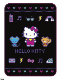 SANRIO HELLO KITTY PIXEL BLANKET