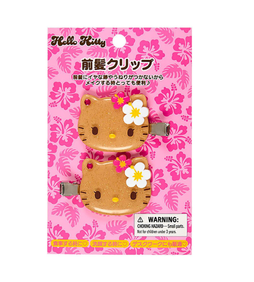 SANRIO ORIGINAL HELLO KITTY BANGS CLIP ENDLESS SUMMER VACATION